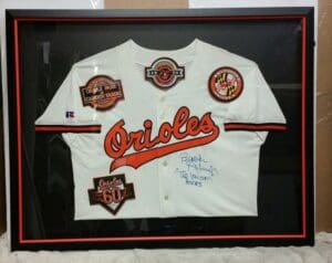 Custom Orioles Framing Project