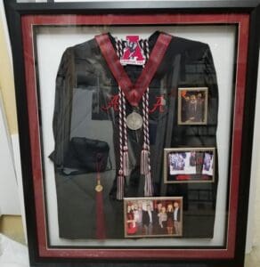 Custom Graduation Framing Project