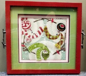 Custom christmas Framing Project