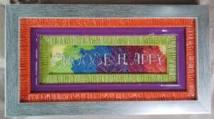 Custom happiness Framing Project