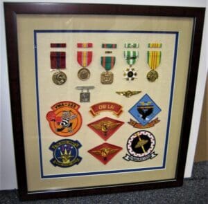 Custom historic military Framing Project